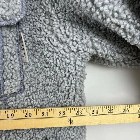 Smiley Sherpa Jacket Cashmere Rabbit Hair Men's Small (fits loose) - Picture 14 of 16